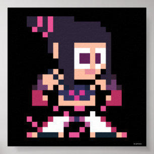 8-Bit Juri Poster