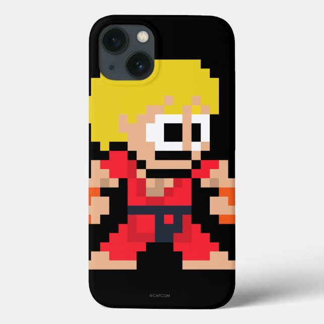 8-Bit Ken Case-Mate iPhone Case (Back)
