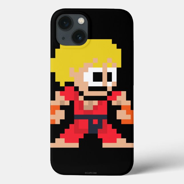 8-Bit Ken Case-Mate iPhone Case (Back)