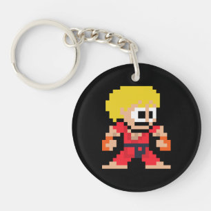 8-Bit Ken Keychain