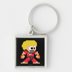8-Bit Ken Keychain