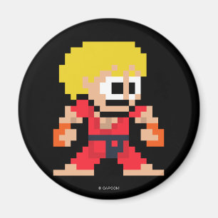 8-Bit Ken Magnet