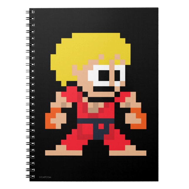 8-Bit Ken Notebook (Front)