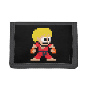 8-Bit Ken Trifold Wallet