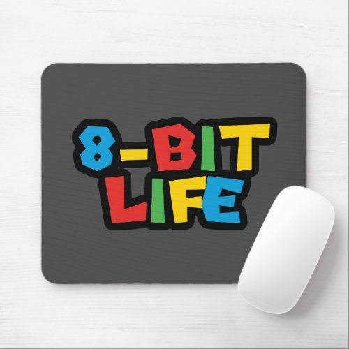 8 Bit Life Mouse Pad