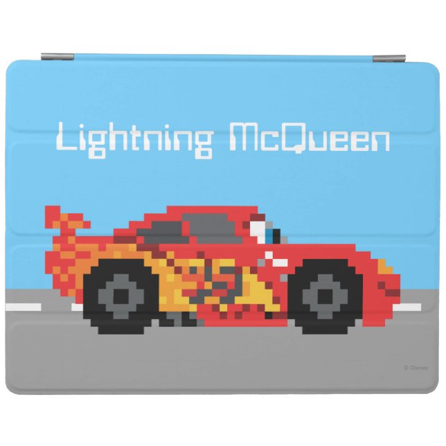 8-Bit Lightning McQueen iPad Air Cover (Horizontal)