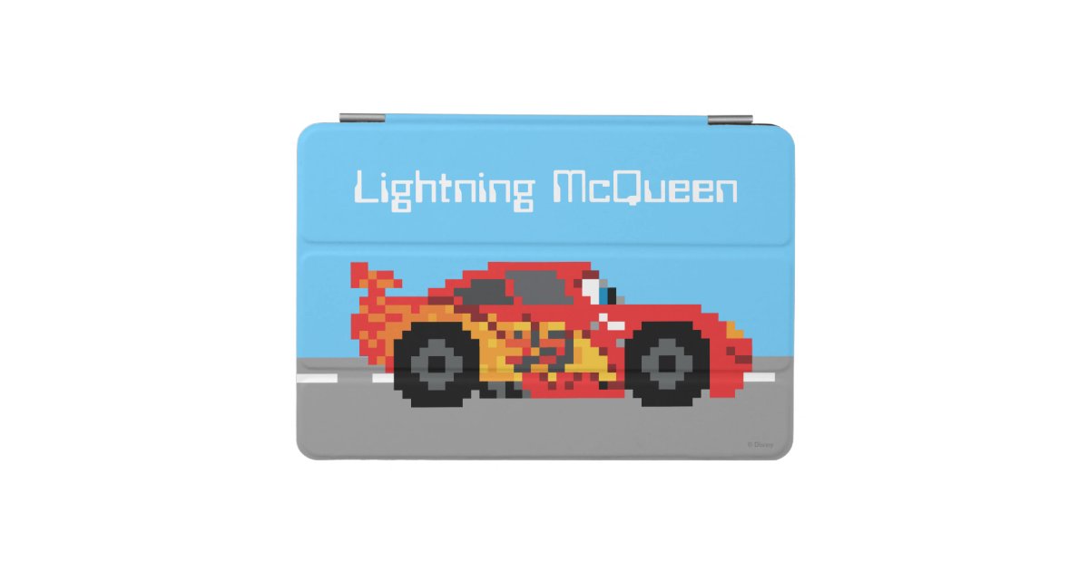 8-Bit Lightning McQueen iPad Mini Cover | Zazzle