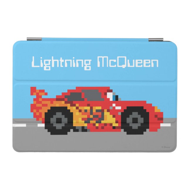 8-Bit Lightning McQueen iPad Mini Cover (Horizontal)