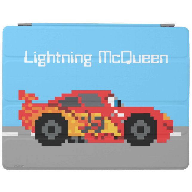 8-Bit Lightning McQueen iPad Smart Cover (Horizontal)