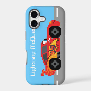 8-Bit Lightning McQueen iPhone 17 Case