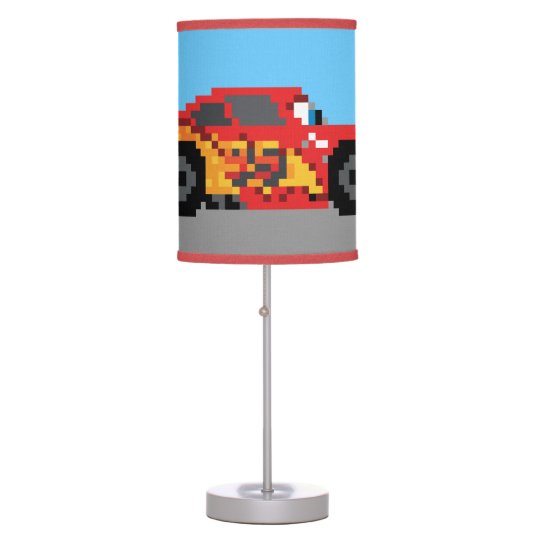 8Bit Lightning McQueen Table Lamp