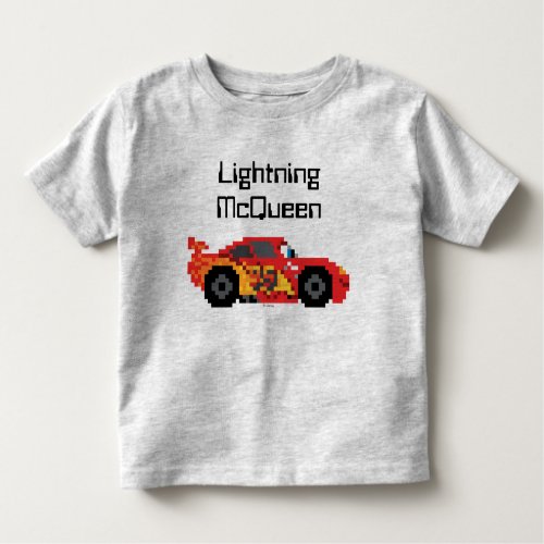 8_Bit Lightning McQueen Toddler T_shirt