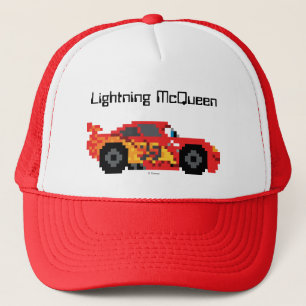 8-Bit Lightning McQueen Trucker Hat
