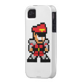 8-Bit M. Bison Case-Mate iPhone Case (Back Left)