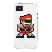8-Bit M. Bison Case-Mate iPhone Case (Back)