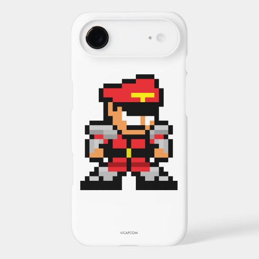 8-Bit M. Bison Case-Mate iPhone Case (Back)