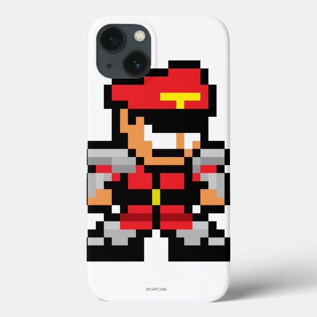 8-Bit M. Bison Case-Mate iPhone Case (Back)