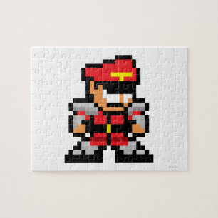 8-Bit M. Bison Jigsaw Puzzle