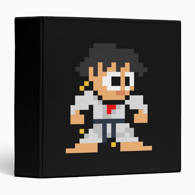 8-Bit Makoto Binder (Front/Spine)