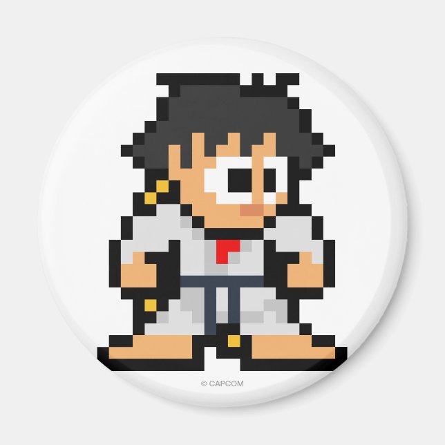 8-Bit Makoto Magnet (Front)