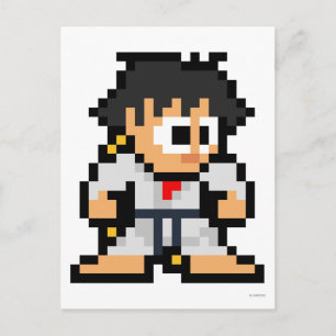 8-Bit Makoto Postcard