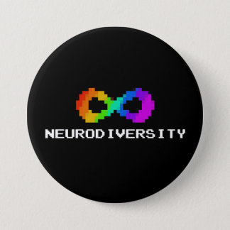 8-Bit Neurodiversity Symbol Button