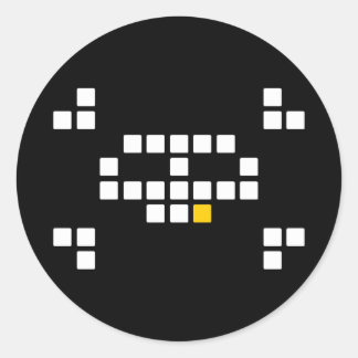 8-Bit Pirate Stickers