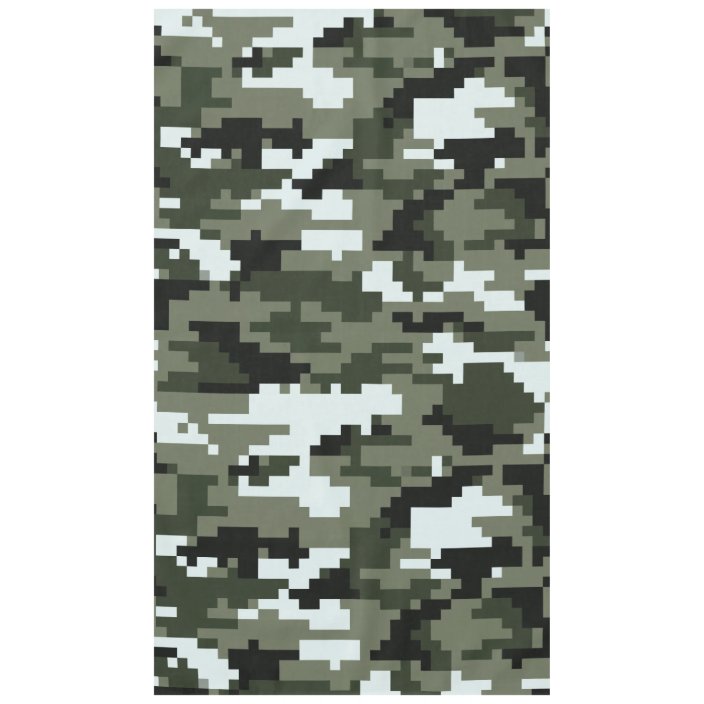 8 Bit Pixel Digital Urban Camouflage Camo Tablecloth Zazzle Com