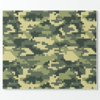 Rwraps™ US Woodland Green Camouflage Vinyl Wrap