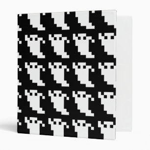 8 Bit Pixel Ghost Binder