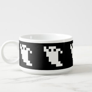 8 Bit Pixel Ghost Bowl