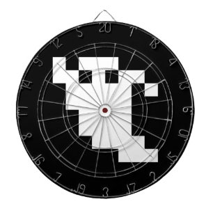 8 Bit Pixel Ghost Dart Board