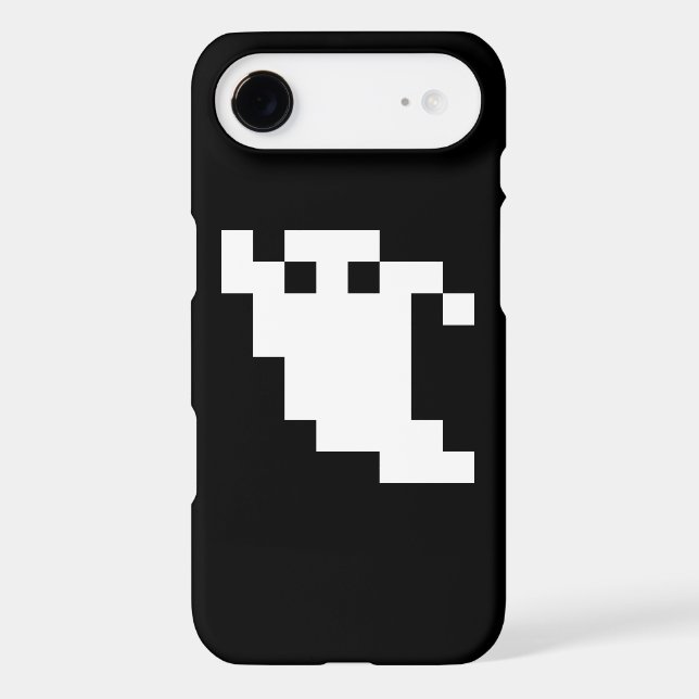 8 Bit Pixel Ghost Iphone Case (Back)