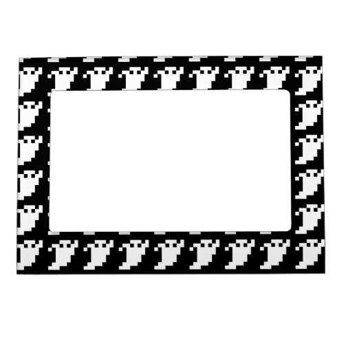 8 Bit Pixel Ghost Magnetic Frame