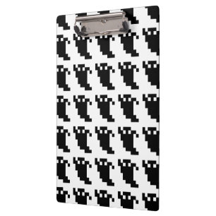 8 Bit Pixel Ghost Shadow Clipboard