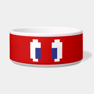 8 Bit Pixel Manga Eyes Bowl