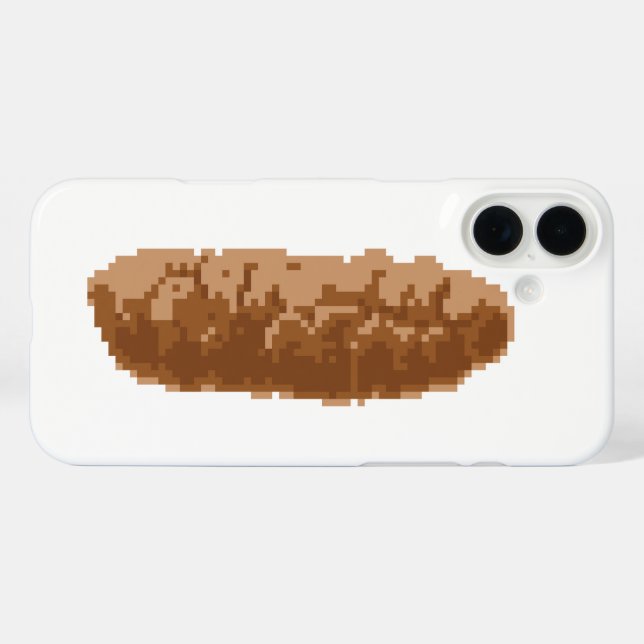 8 Bit Pixel Poop Case-Mate iPhone Case (Back (Horizontal))