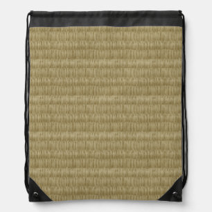 8 Bit Pixel Tatami Mat 畳 Drawstring Bag