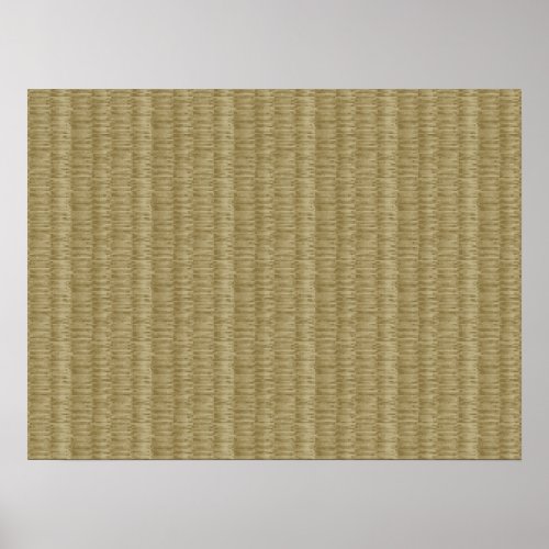 8 Bit Pixel Tatami Mat 畳 Poster