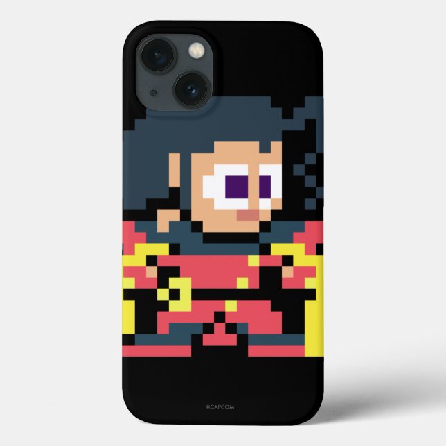 8-Bit Rose Case-Mate iPhone Case (Back)
