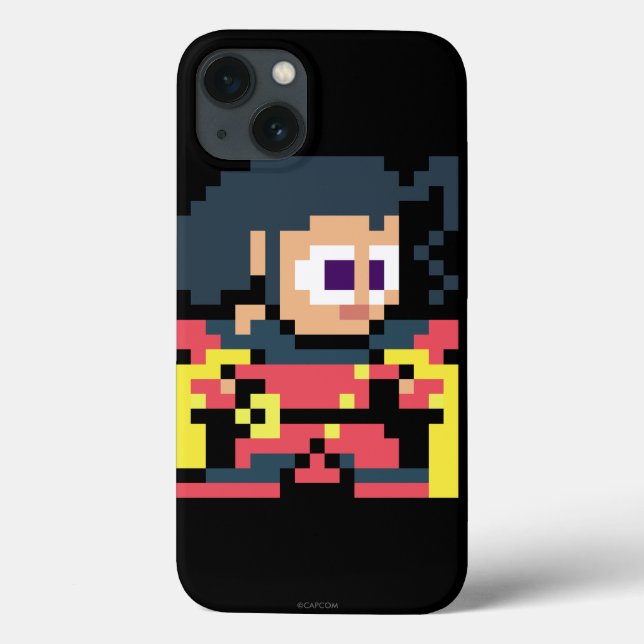 8-Bit Rose Case-Mate iPhone Case (Back)