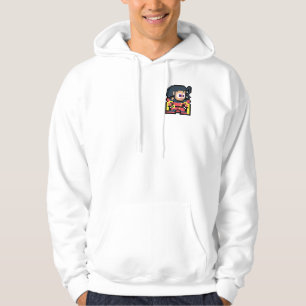 8-Bit Rose Hoodie