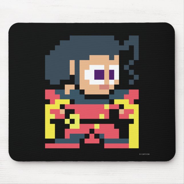 8-Bit Rose Mouse Pad (Front)