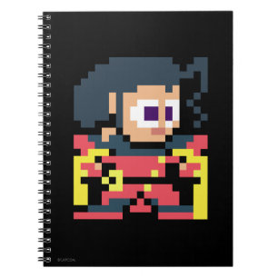 8-Bit Rose Notebook