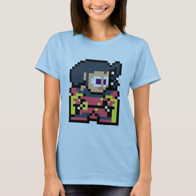 8-Bit Rose T-Shirt (Front)