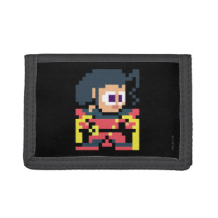 8-Bit Rose Trifold Wallet