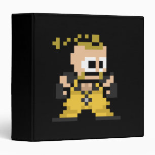8-Bit Rufus 3 Ring Binder