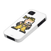 8-Bit Rufus Case-Mate iPhone Case (Bottom)