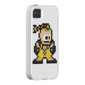 8-Bit Rufus Case-Mate iPhone Case (Back/Right)