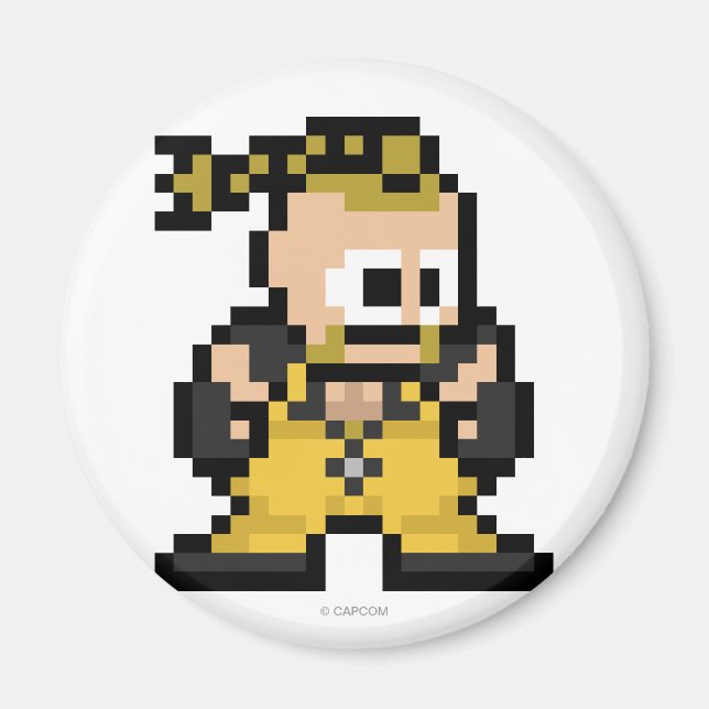 8-Bit Rufus Magnet (Front)